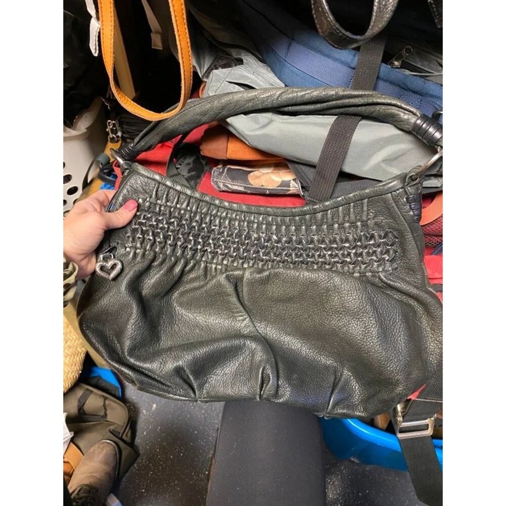 Brighton hobo shoulder bag black slouch